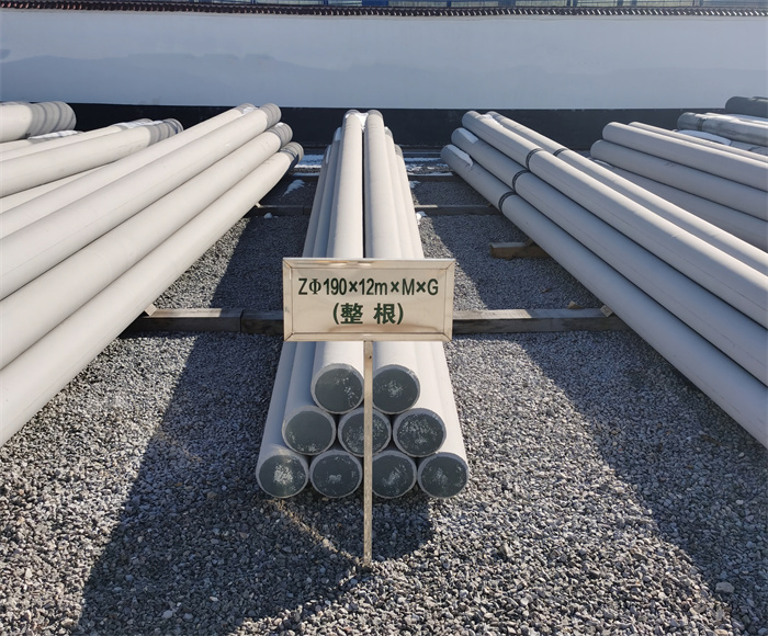 河东190×12米钢筋混凝土水泥电线杆